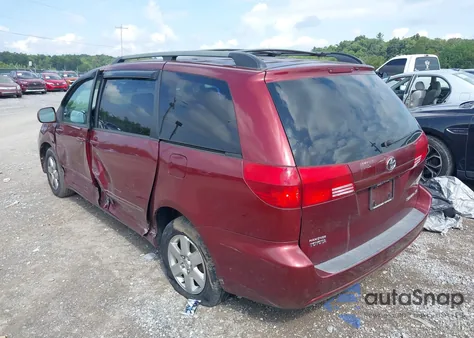 2004 Toyota Sienna Xle z USA, uszkodzony, nr VIN 5TDZA22C44S203726